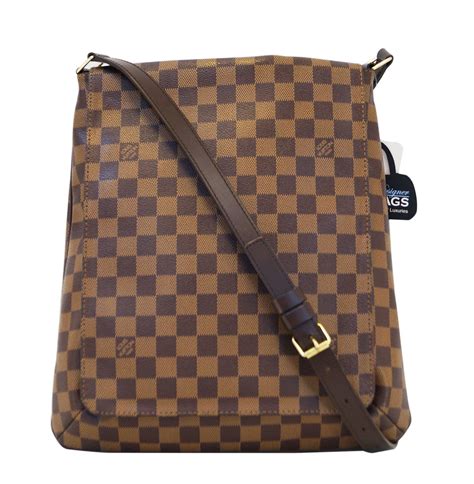 louis vuitton musette salsa damier ebene|Damier Ebene leather handbags.